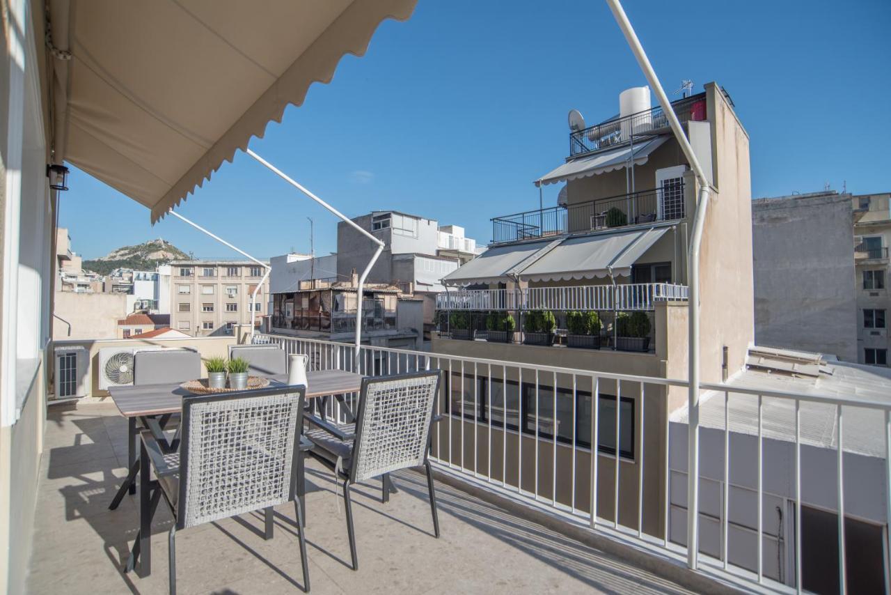 Apartament Athens Terrace 360° Zewnętrze zdjęcie